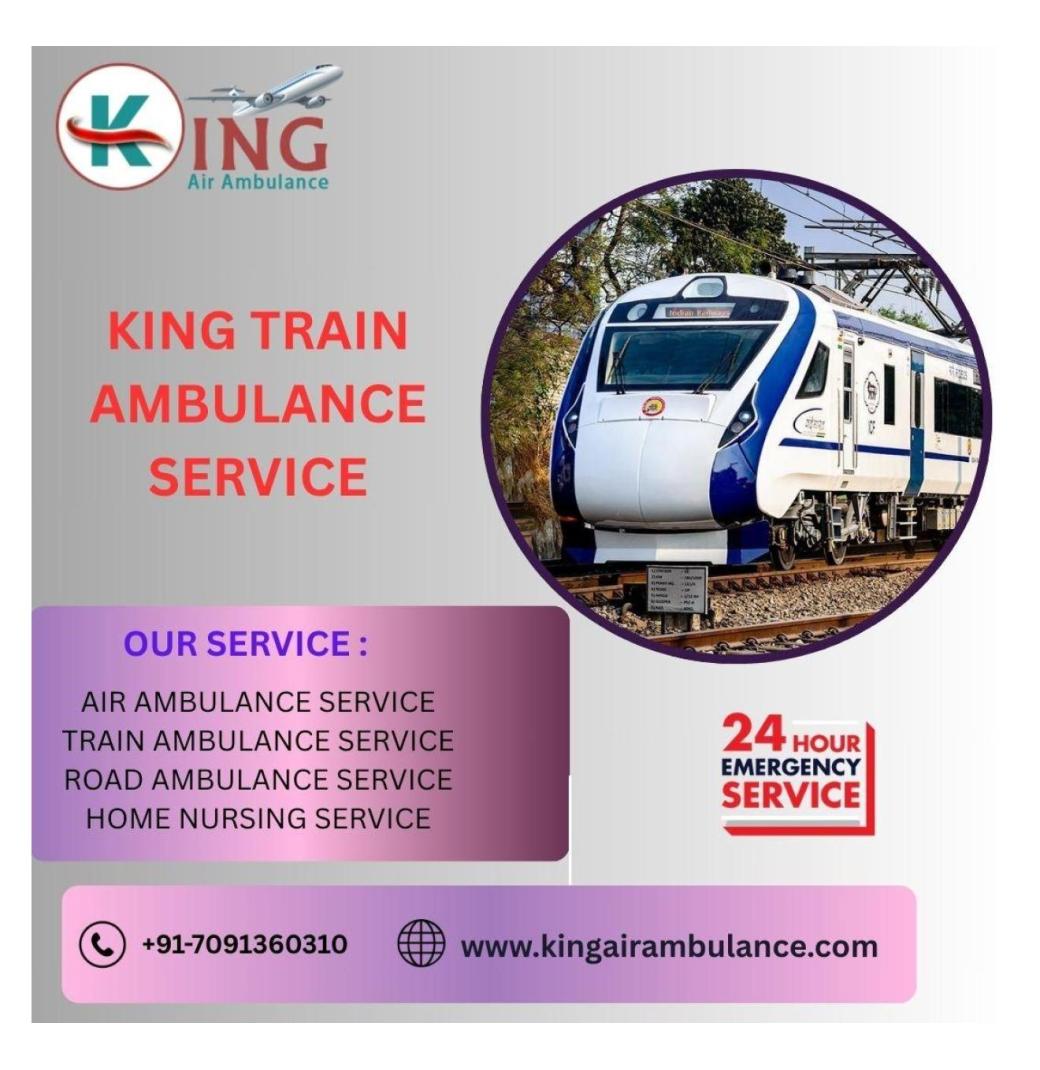 Use King Train Ambulance Service in Jabalpur for reliable and Hassle-Free patient Transfer