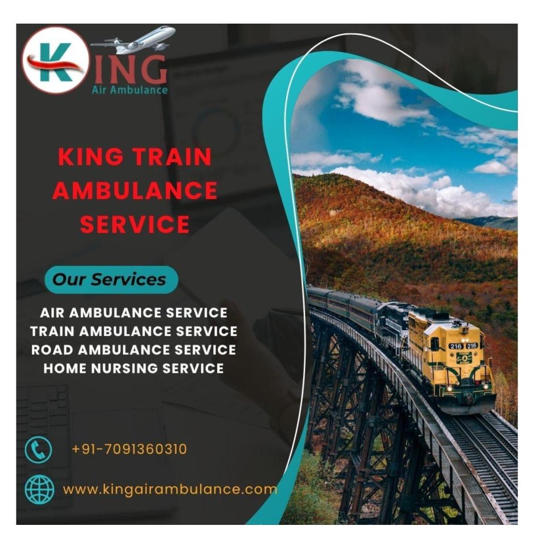  King Train Ambulance in Indore is available for every king of Emergency Service 