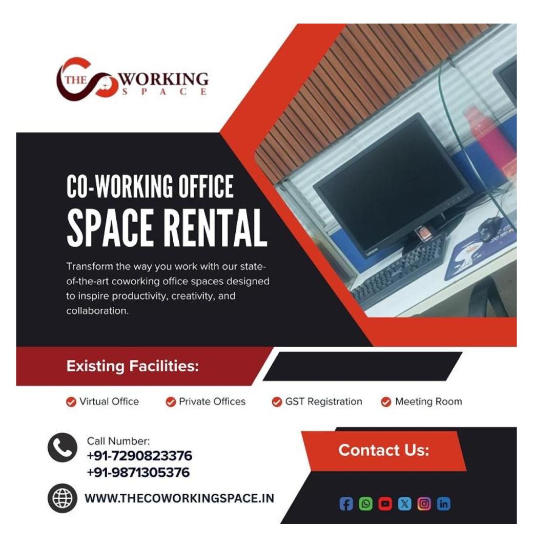 Best Coworking Space in Subhash Nagar for Rent in Delhi