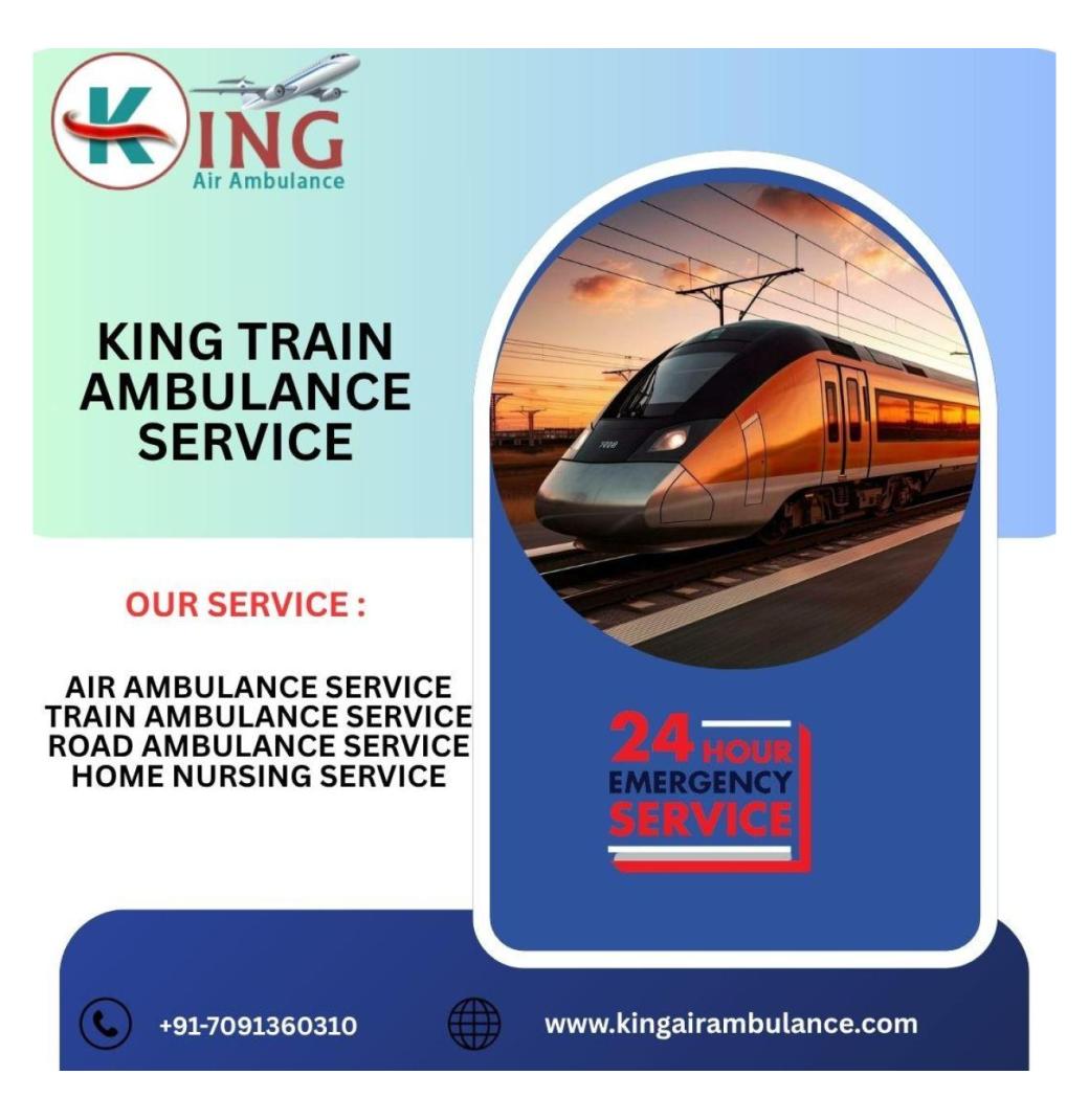  King takes Care of the Practical organization in Jamshedpur in a Train Ambulance