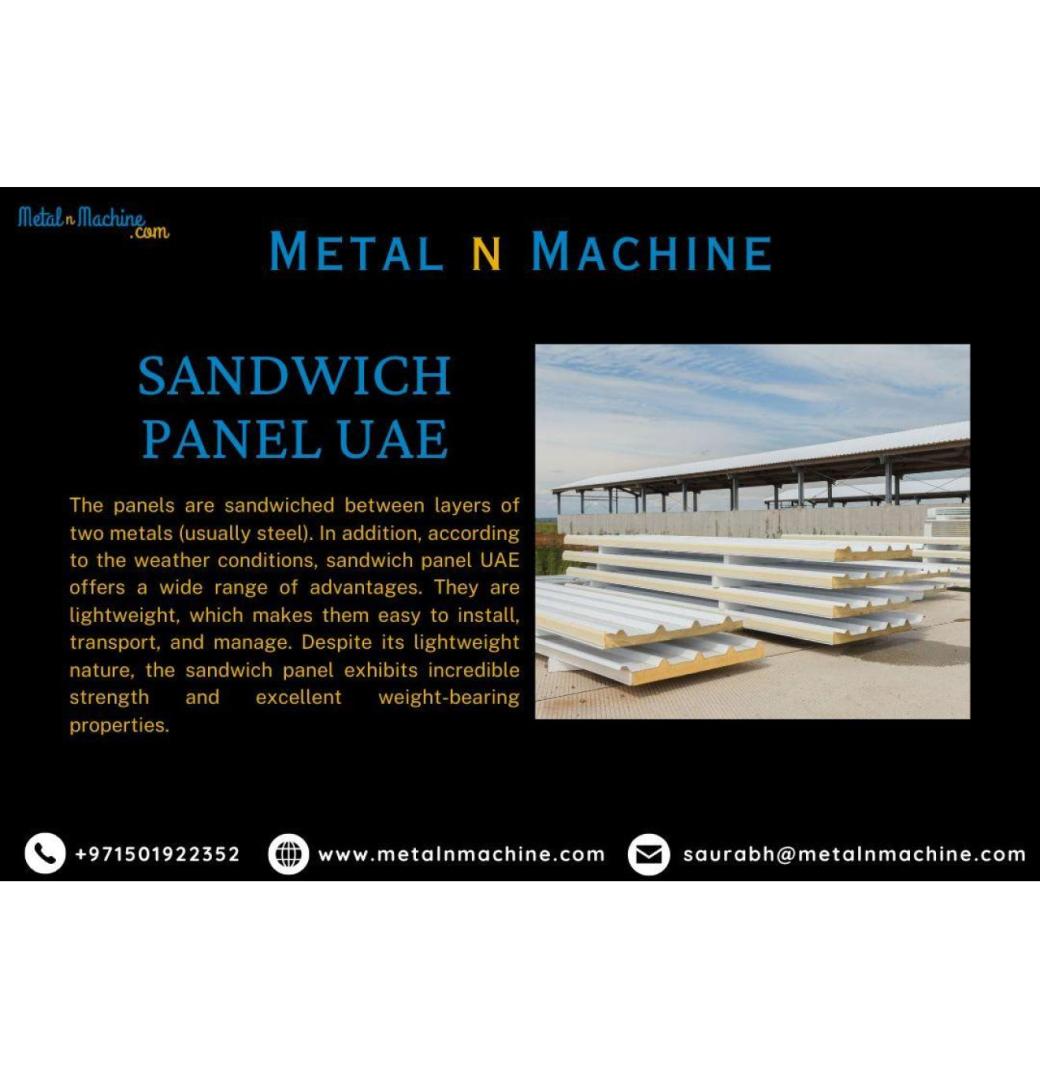 Crucial Applications of Sandwich Panel 
