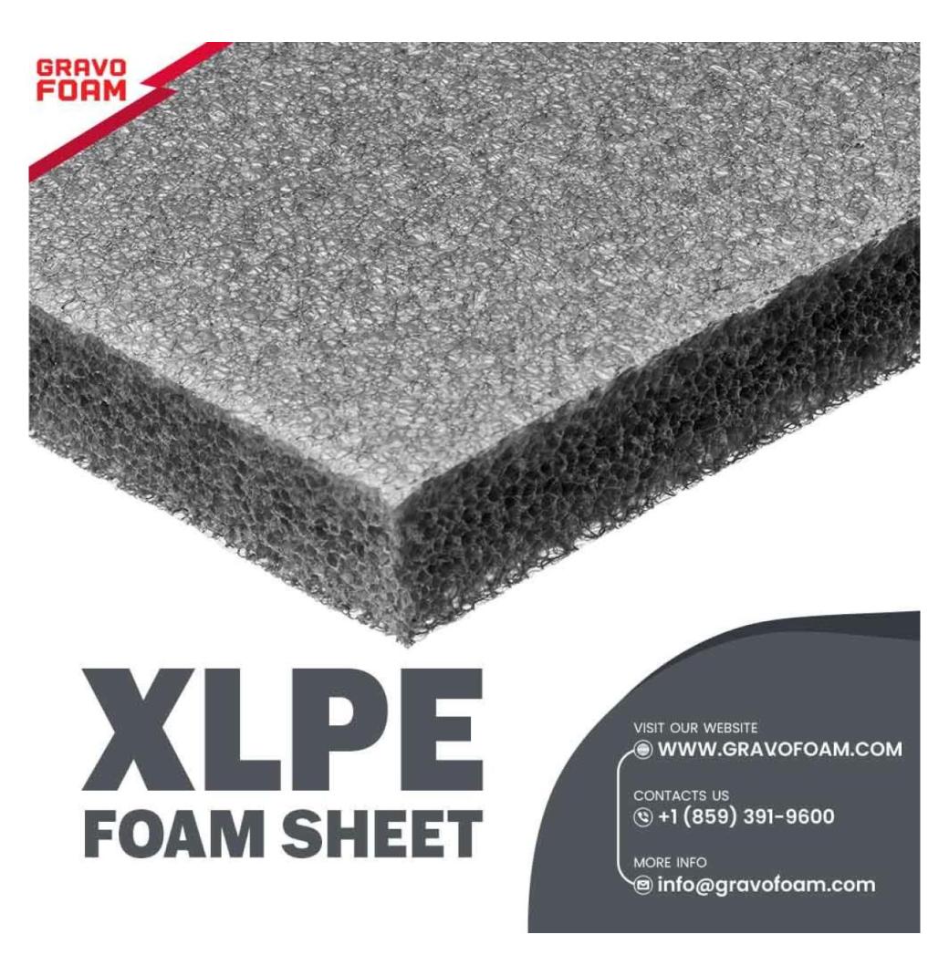 Online Sale Xlpe Foam Sheets in USA | Gravofoam