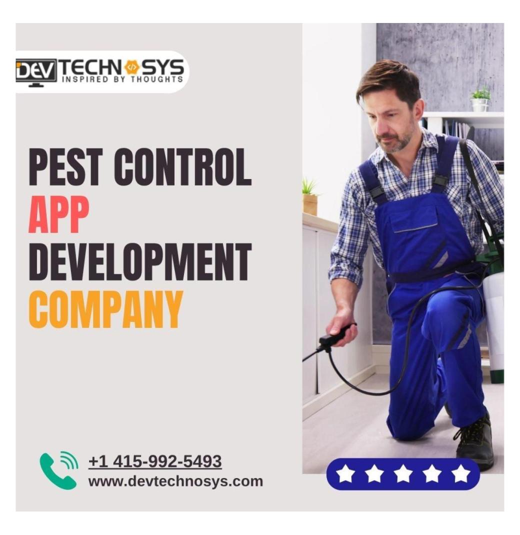 Best Pest Control App Development Services in California 