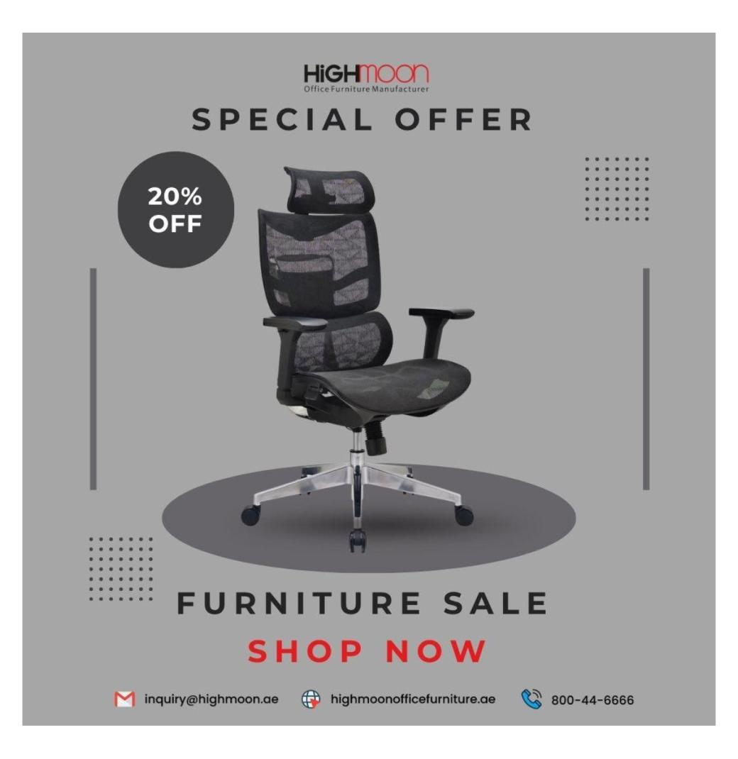 SPECIAL OFFER – 20% OFF on Office Chairs!