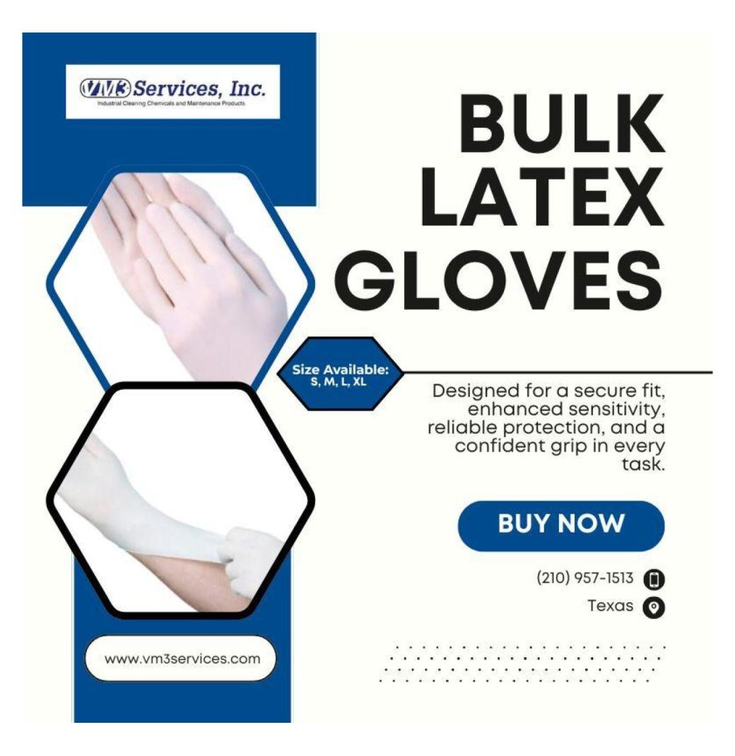 Latex Gloves Bulk In Texas