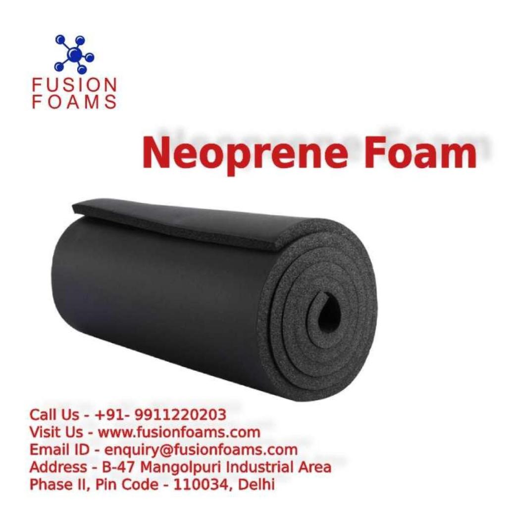 Affordelbe Price Neoprene Foam Sheet | Fusion Foams