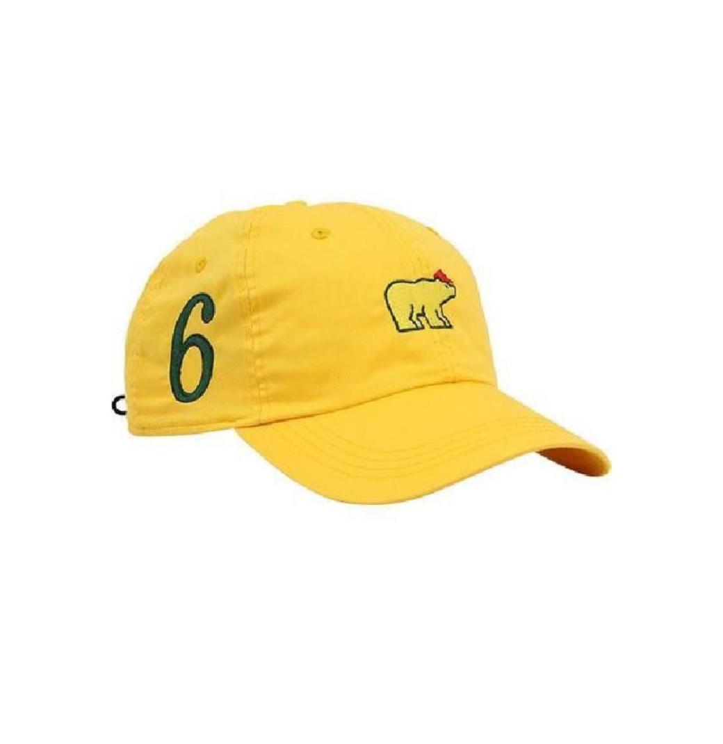 Show Your Support in Style with the Jack Nicklaus Play Yellow Golf Hat