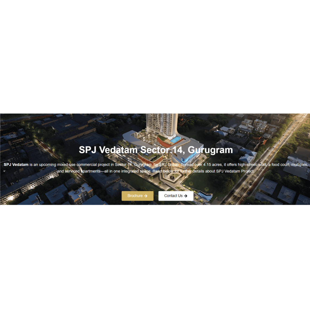 Live the Spiritual Luxury at SPJ Vedatam, Gurgaon