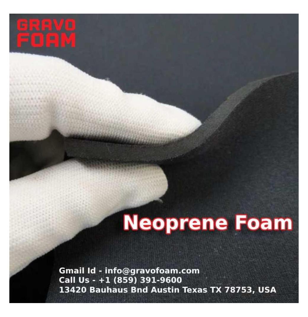 Online Sale Neoprene Foam in USA | Gravofoam