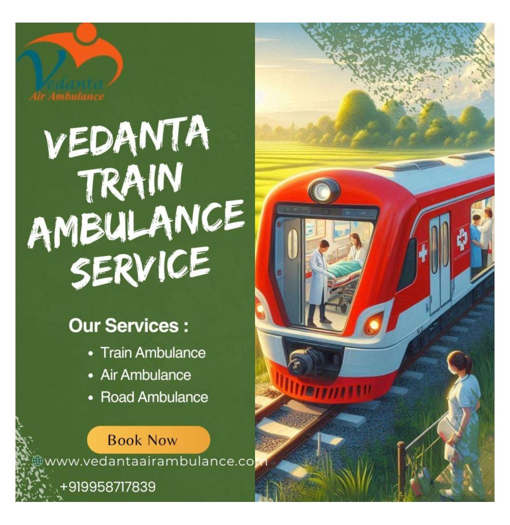 The Vedanta Train Ambulance in Ranchi is fully outfitted with all the tools it requires