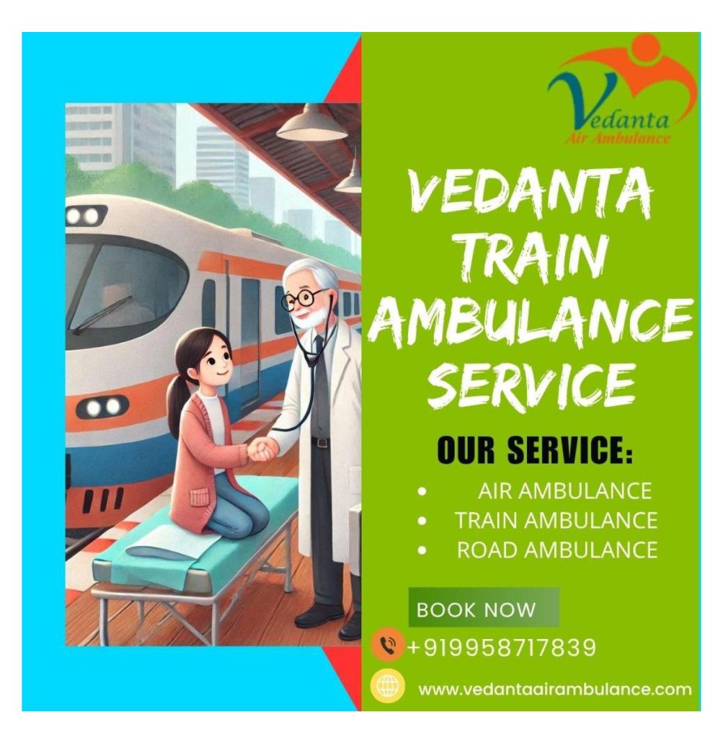From the Beginning, a Vedanta Train Ambulance Accompanied Patients in Kolkata