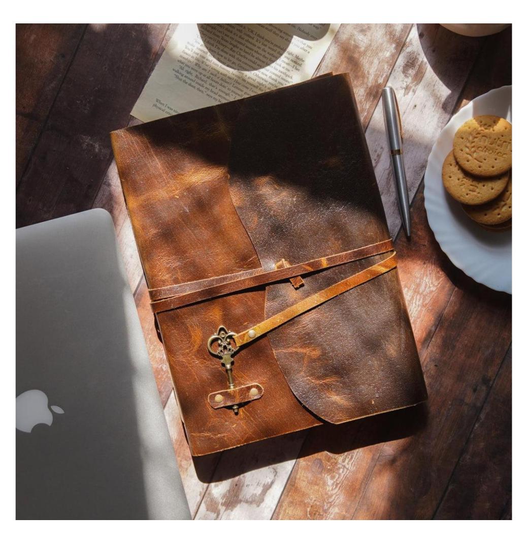Elegant Leather Journals for Permanent Writing