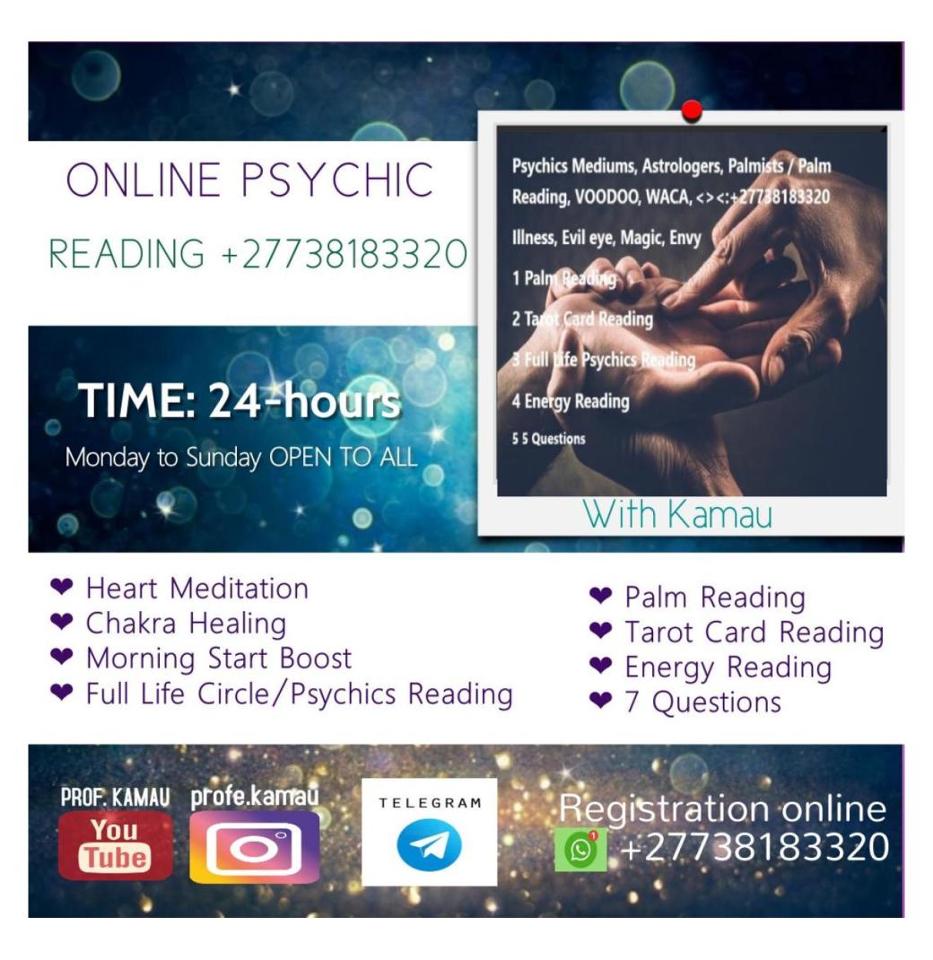 Five Minutes Promotion Cards Medium +27738183320 Psychics Services