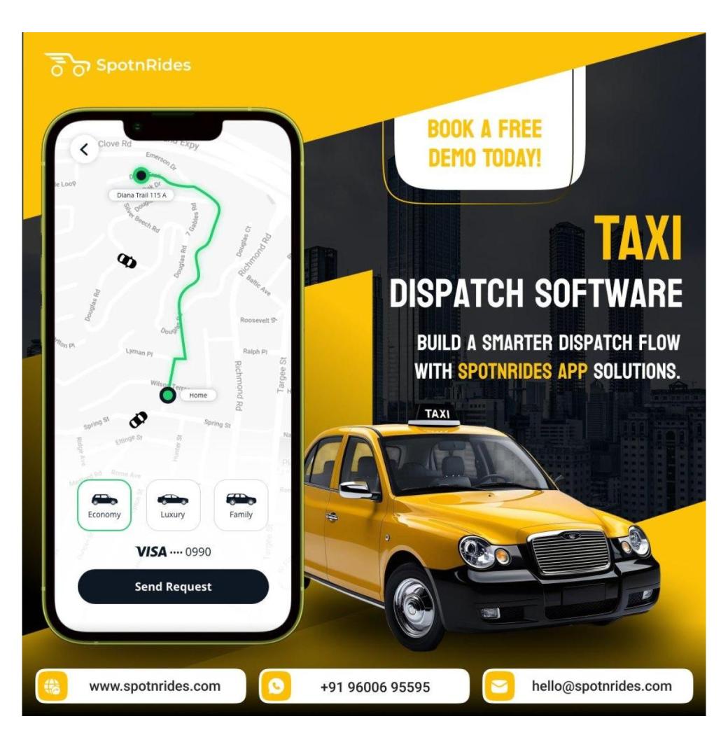 Revolutionize Your Taxi Business with SpotnRides AI Uber Clone App