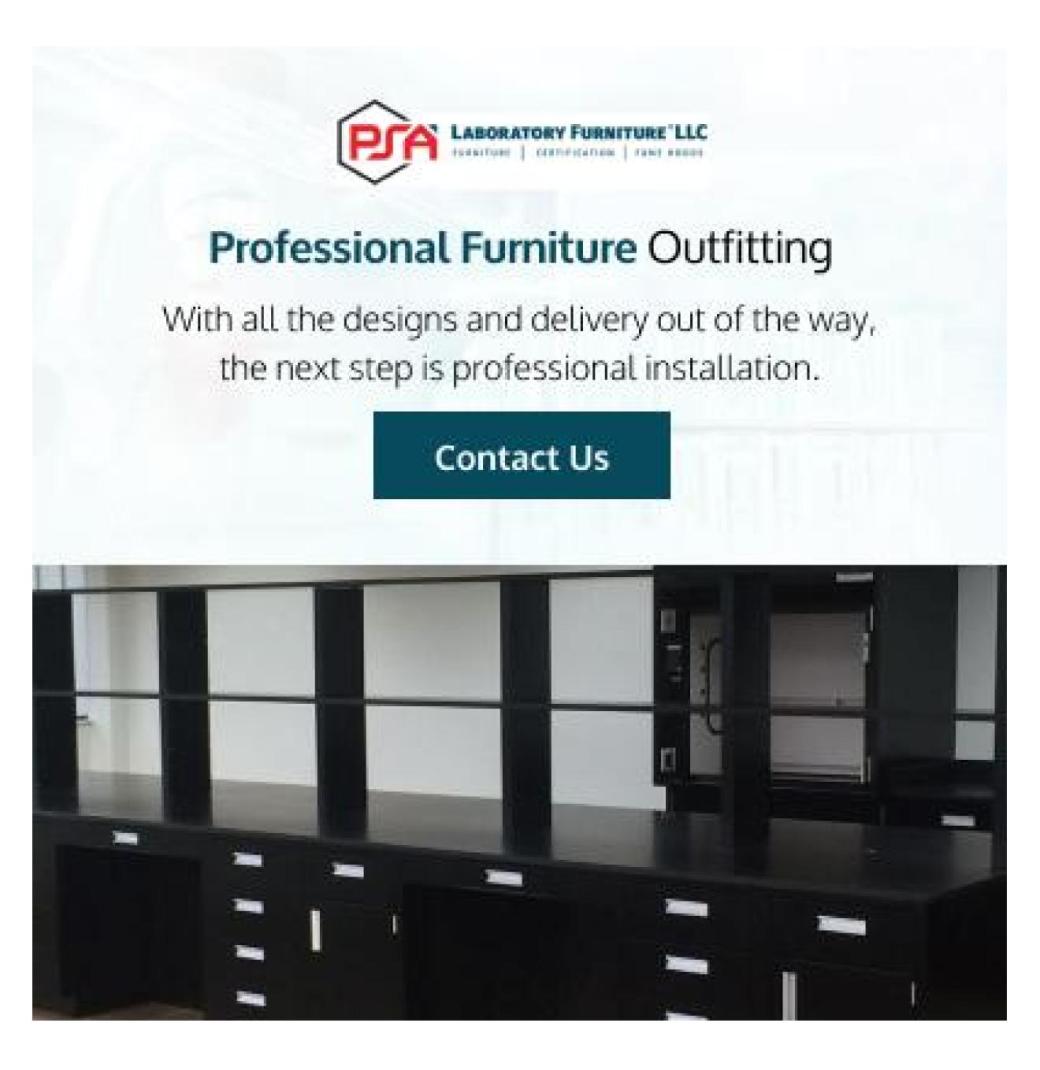 PSA Laboratory Furniture - 2/3