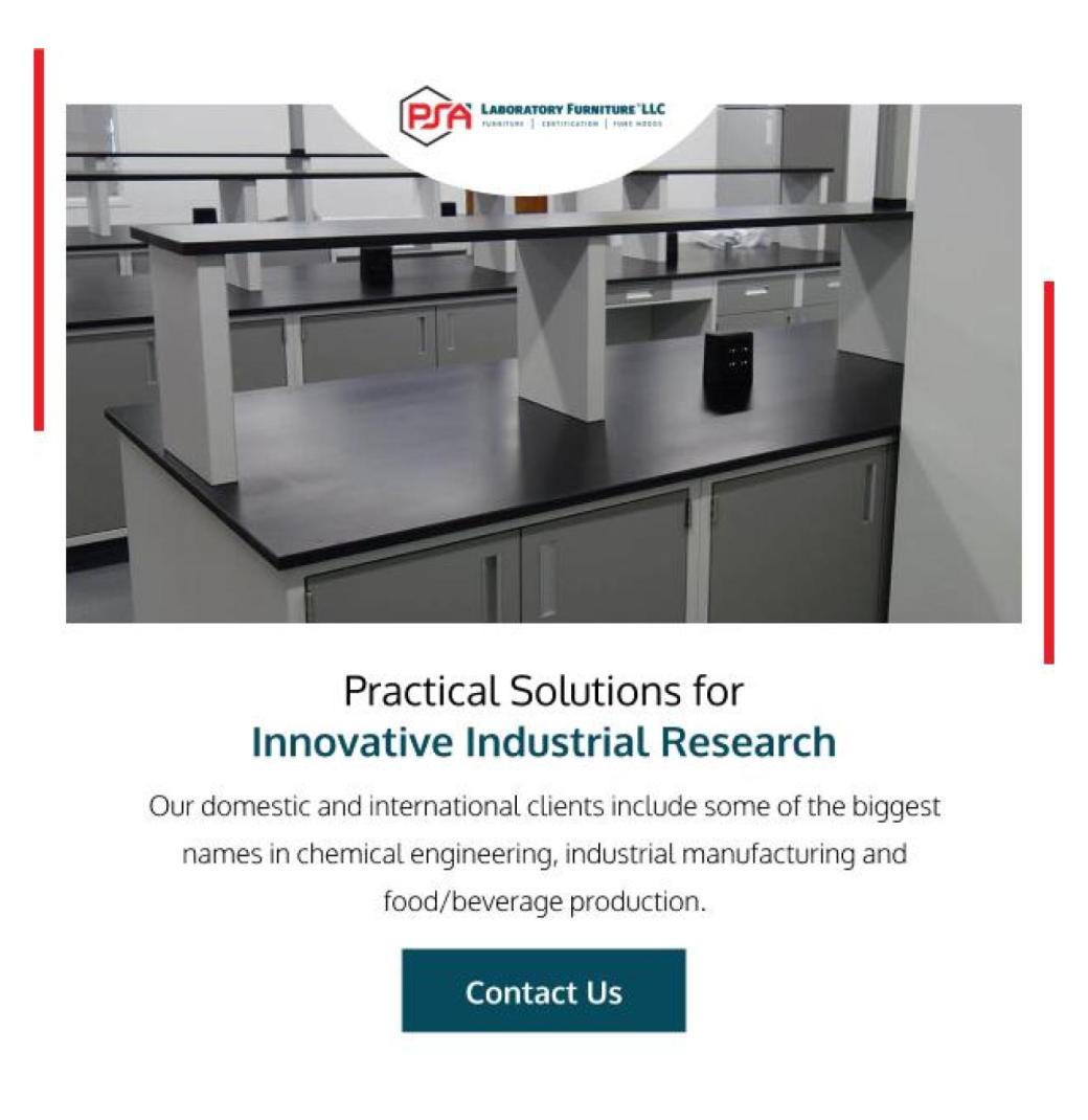 PSA Laboratory Furniture - 3/3