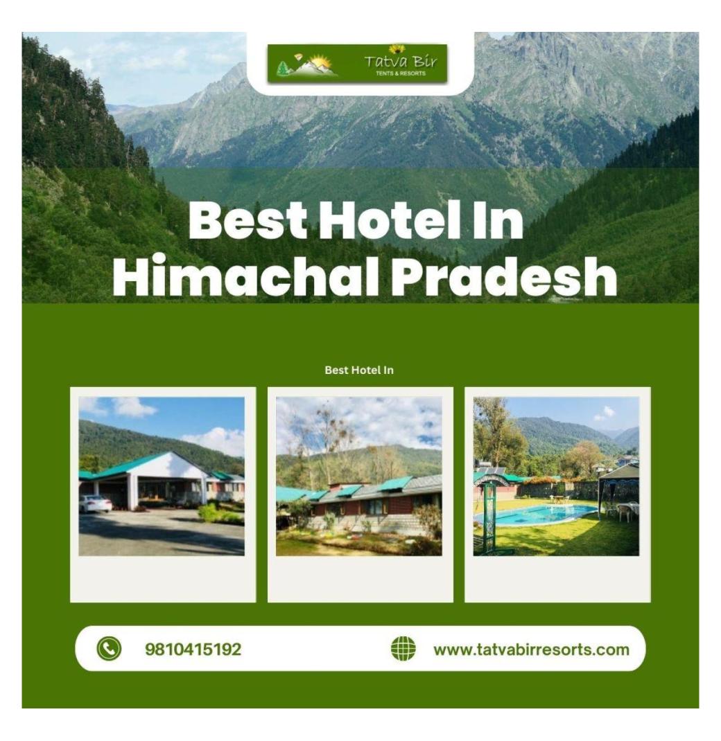Best Hotel In Himachal Pradesh