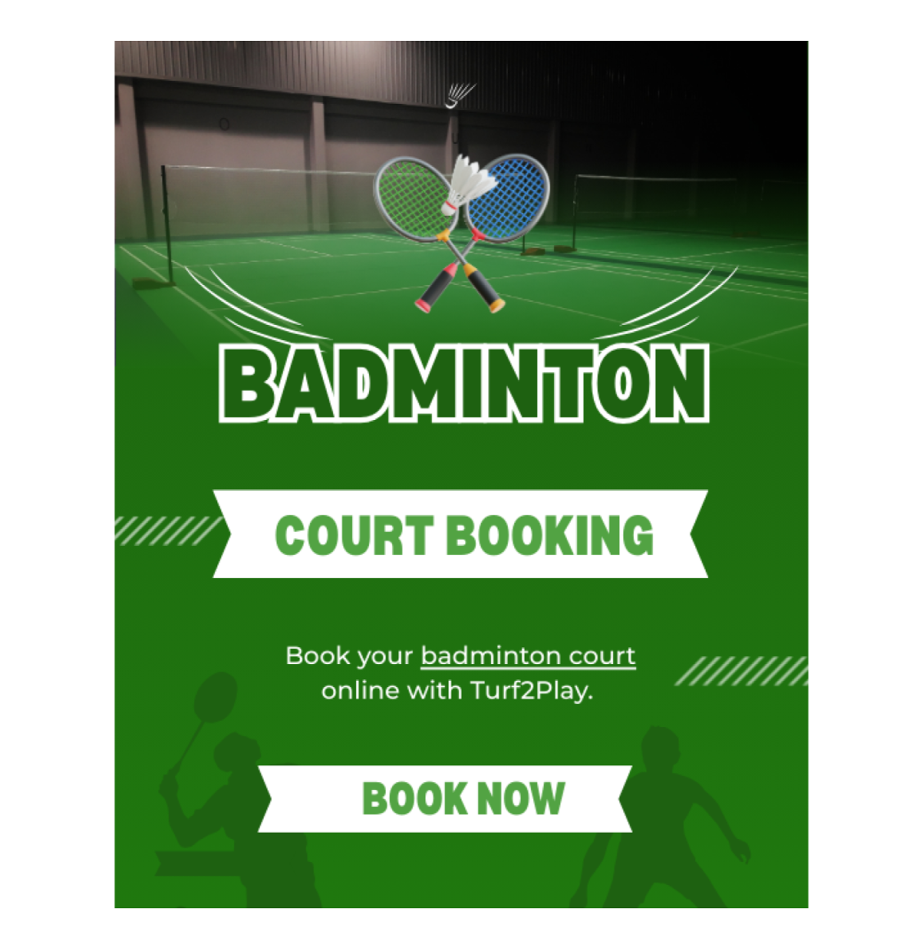 Easy Badminton Court Booking Online