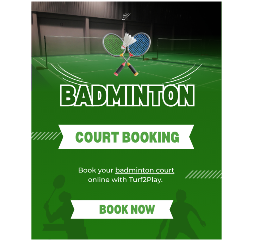 Easy Badminton Court Booking Online
