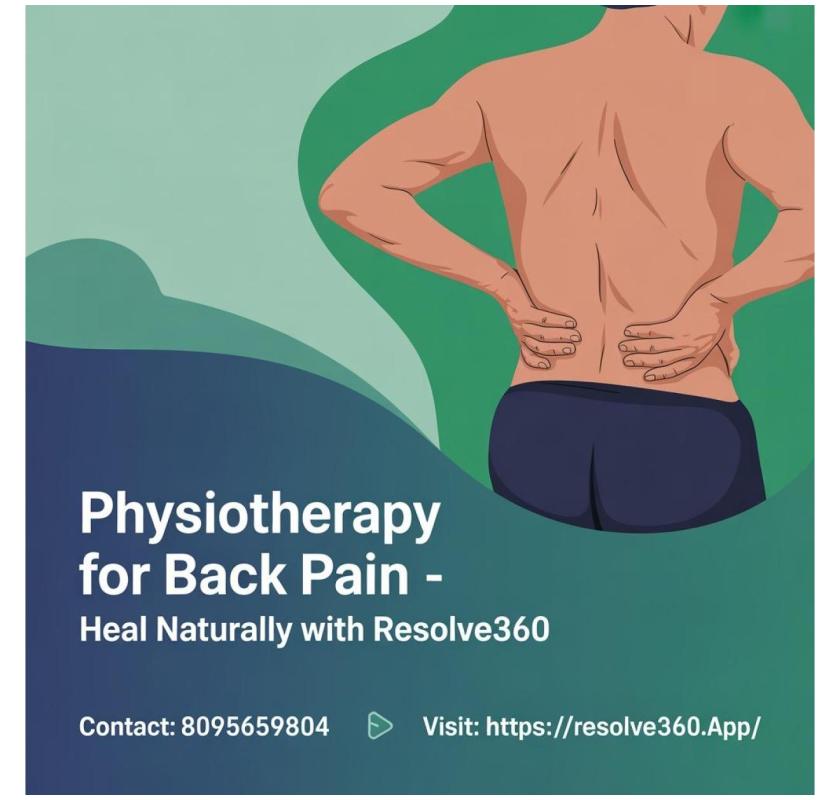 Physiotherapy for Back pain