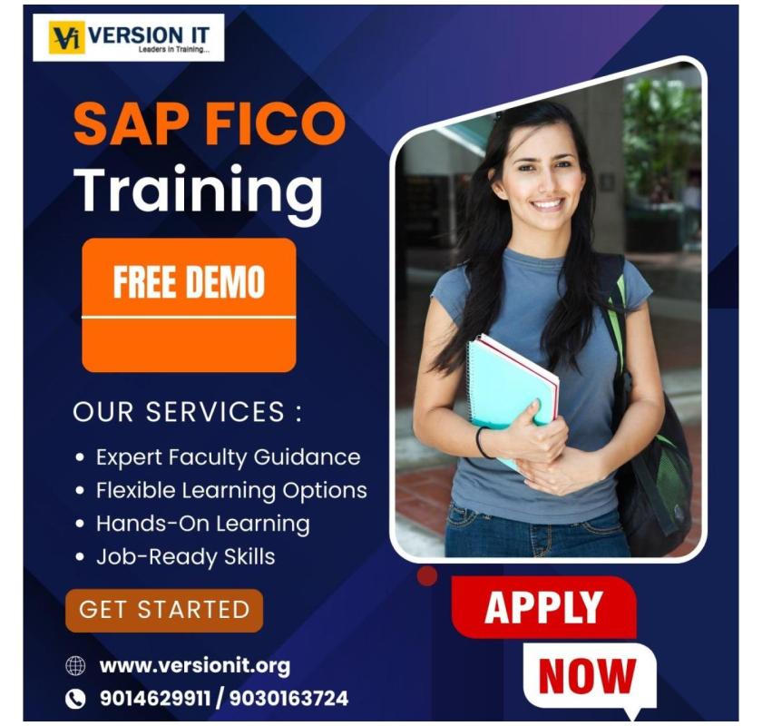 SAP FICO Training In Bangalore