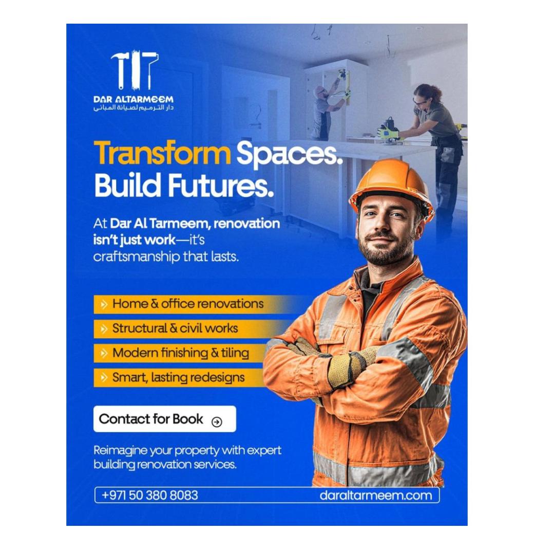 Your Trusted Maintenance & Renovation Partner in the UAE