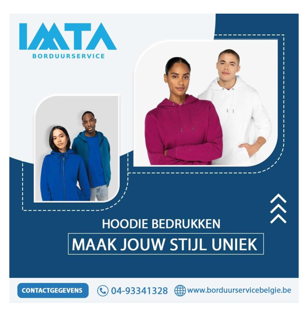Hoodie Bedrukken- Maak Jouw Stijl Uniek