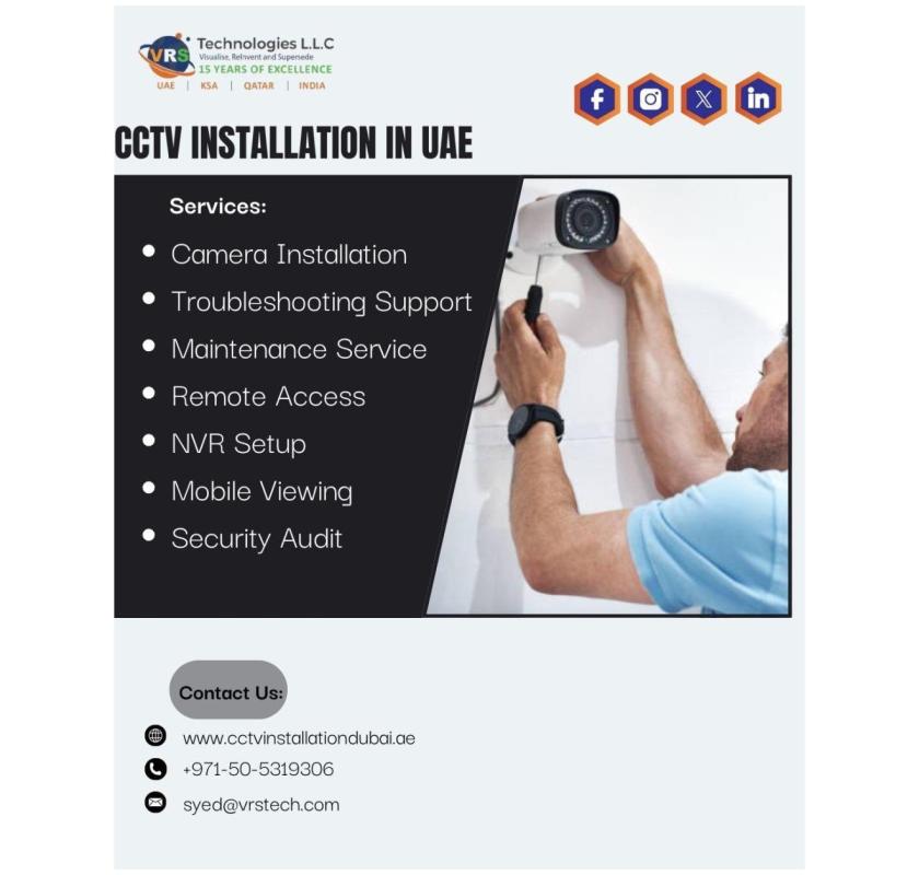 Looking for Complete CCTV Solutions for Companies Dubai?