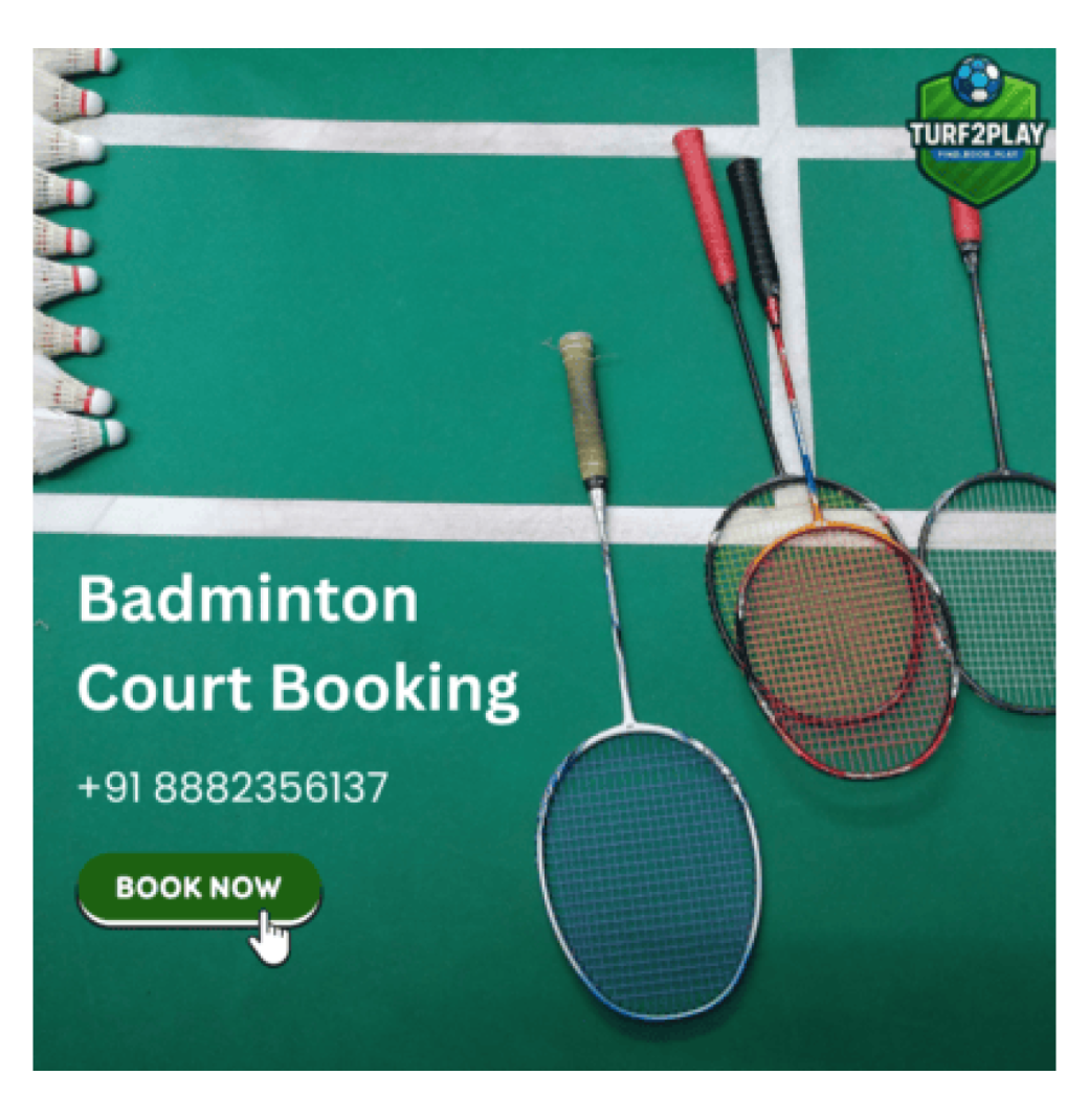 Easy Badminton Court Booking Online Near You