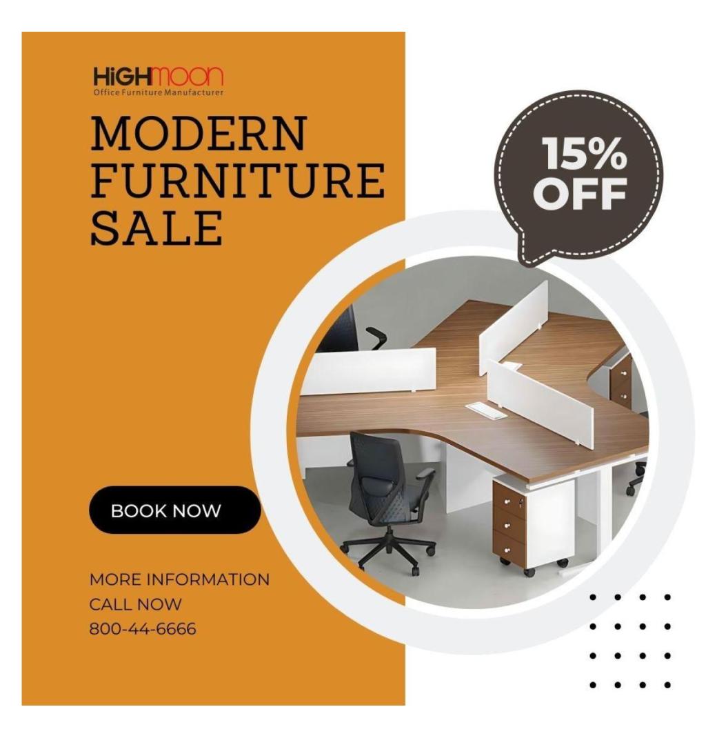 Modern Office Furniture Sale – 15% OFF! - 1/3