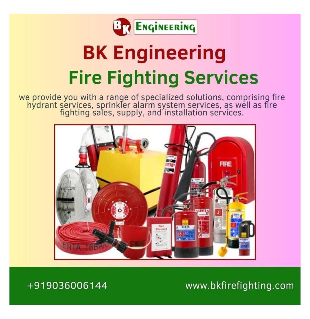 Affordable Fire Fighting Services in Gorakhpur with BK Engineering