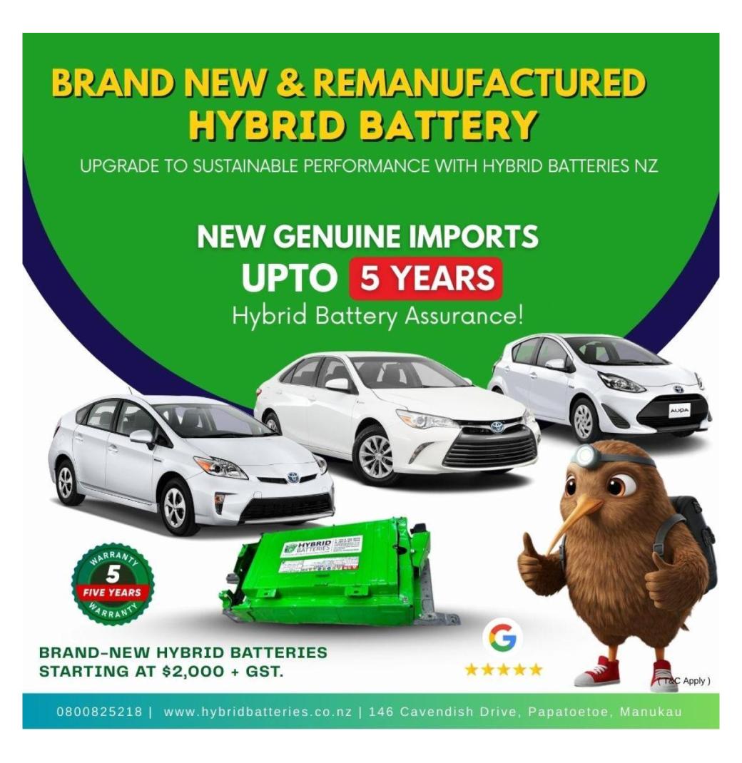 Reliable Prius Hybrid Battery Price & Lexus Hybrid Battery Price in New Zealand