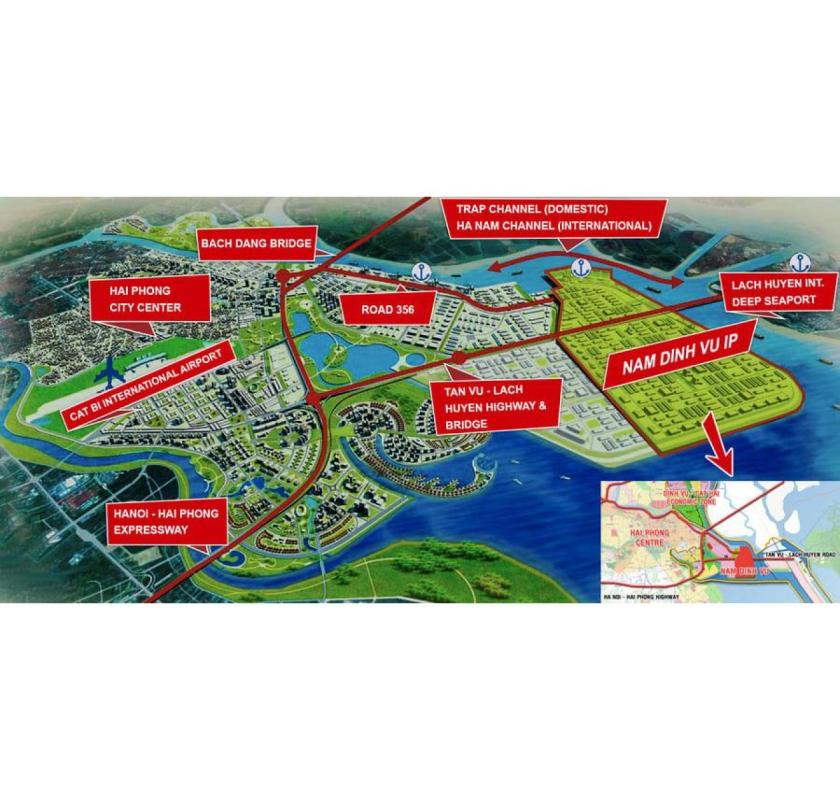 Nam Dinh Vu Industrial Park: The Rising Logistics Hub of Southeast Asia