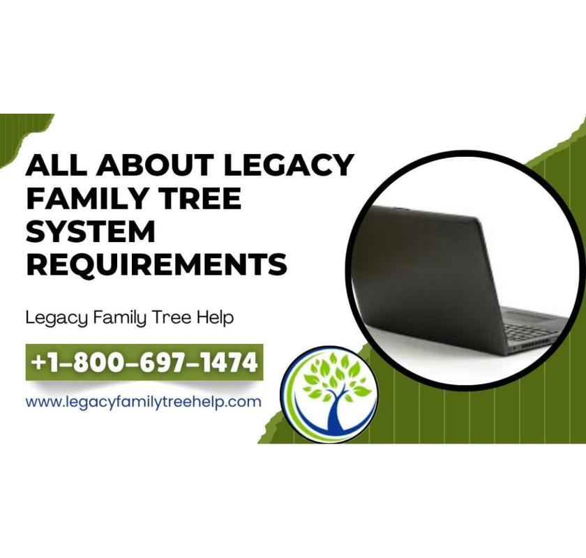 Legacy Family Tree System Requirements for Windows 10 & 11