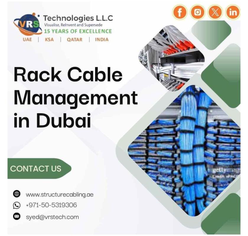 Trusted Rack Cable Management Experts in Dubai?