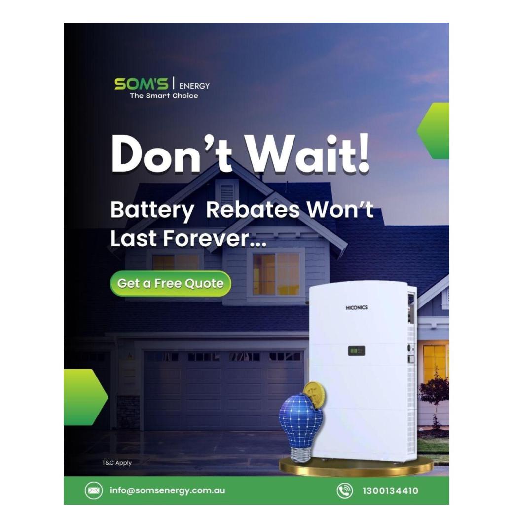 Victoria’s Trusted Solar Battery Experts  