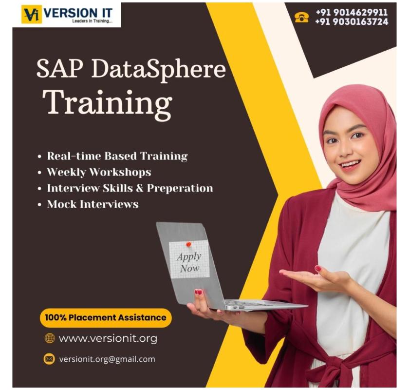 SAP Datasphere Training In Hyderabad