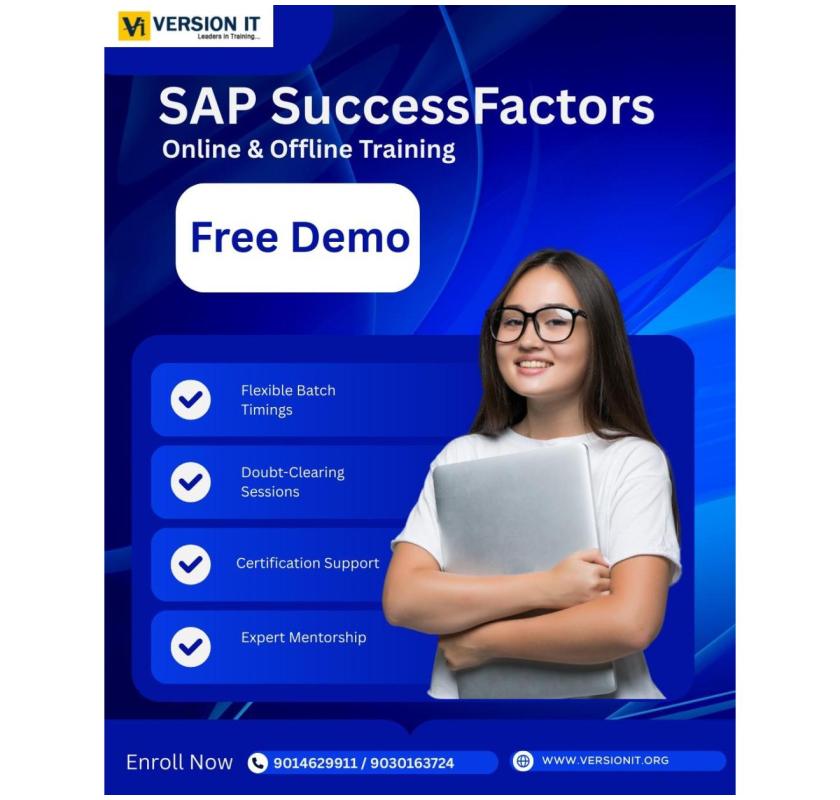 SAP Success Factors EC Payroll Training in Hyderabad
