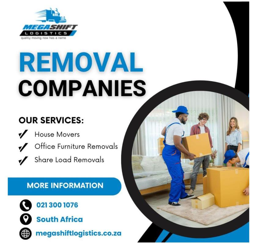 Removal Companies in South Africa