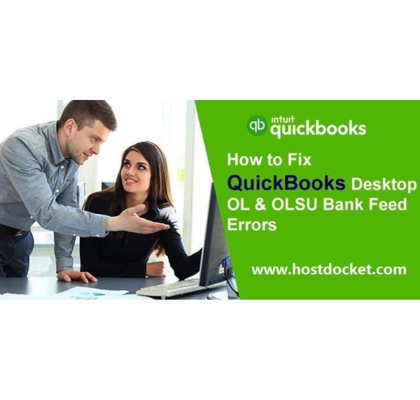 How to Fix QuickBooks Desktop OL & OLSU Bank Feed Errors?