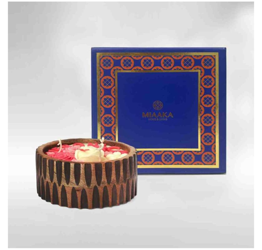 Custom Made Wedding Candles | Personalised Candle Gifts - MIAAKA