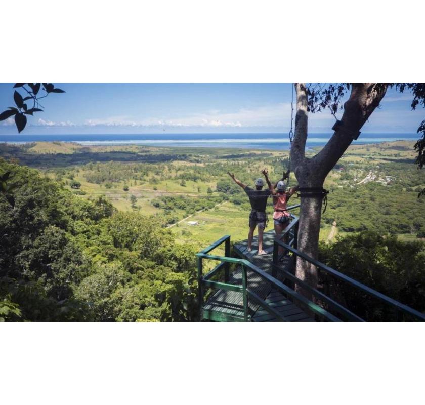 Experience Adventure: Sleeping Giant Zipline in Fiji