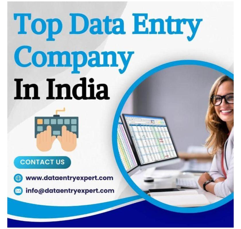 Best Data Entry Services In India