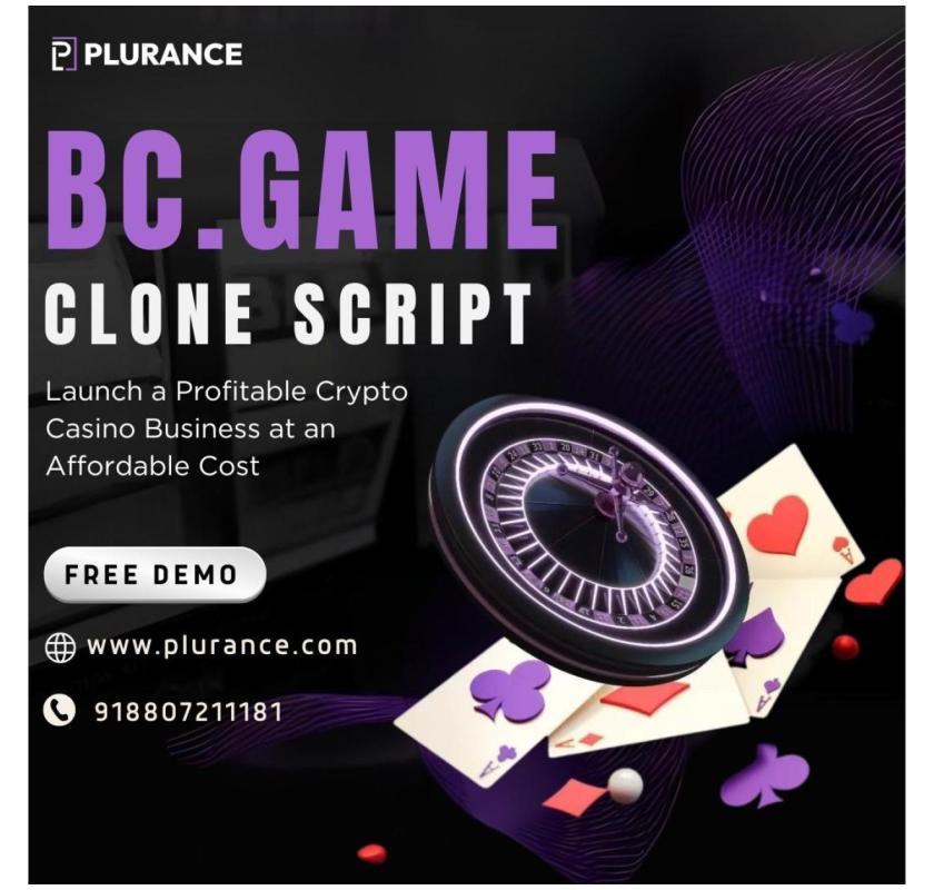 Launch Your Custom Crypto Casino with the BC.Game Clone Script