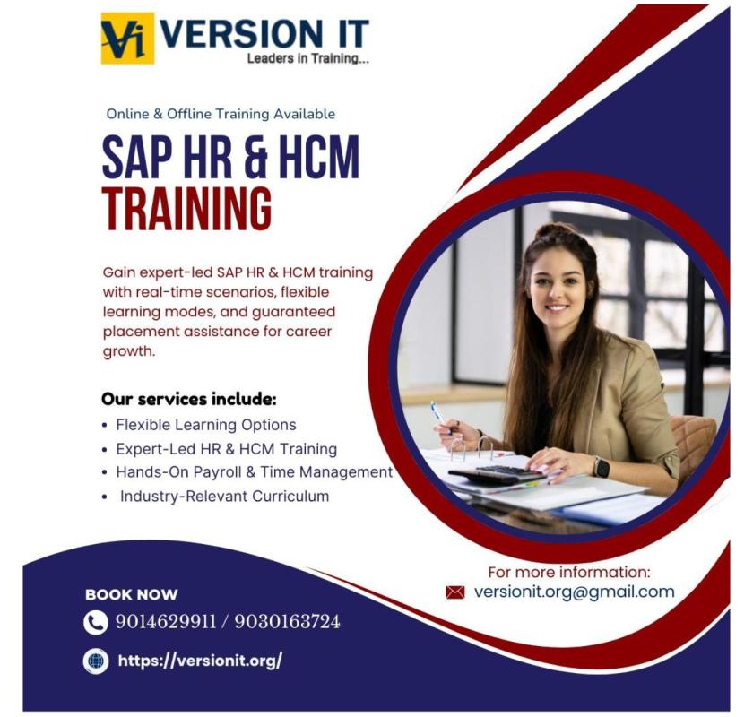 SAP HR HCM Training in  USA