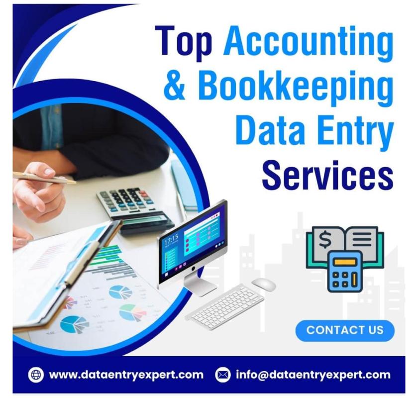 Best Accounting & Bookkeeping Data Entry Services in India