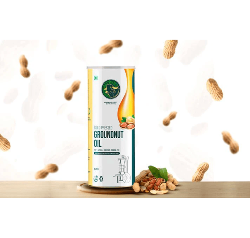 Pure Kachi Ghani Groundnut Oil – Natural Cold Pressed Healthy Cooking Oil