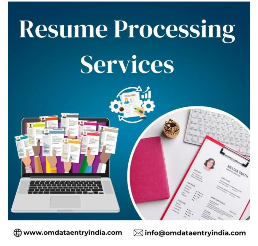 Outsource Resume Processing Services in India