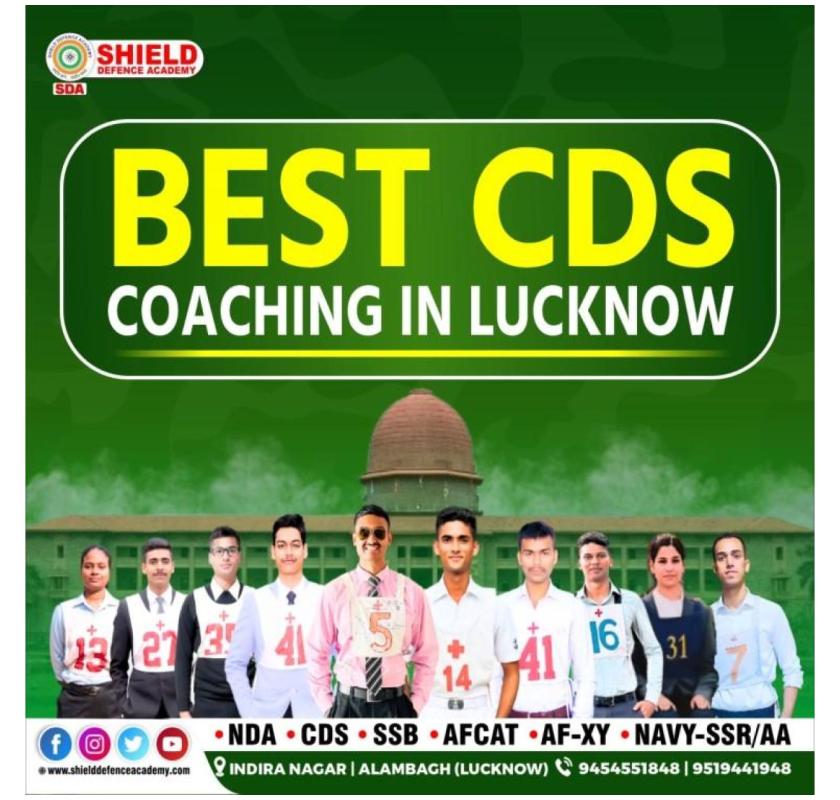 CDS Coaching in Lucknow – Learn from the Best