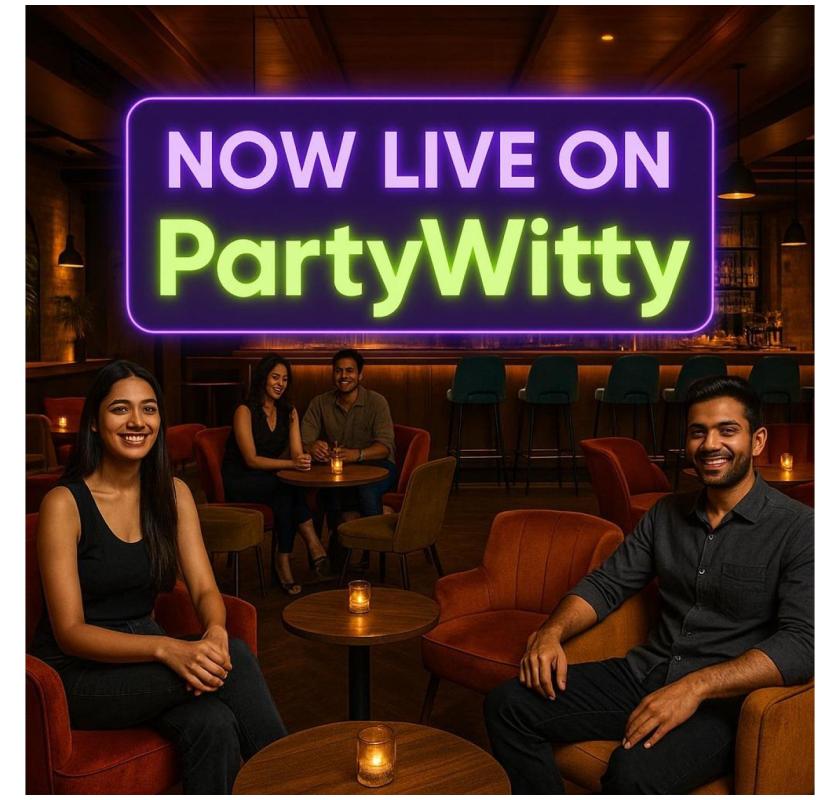 Restaurant Reservation App – PartyWitty